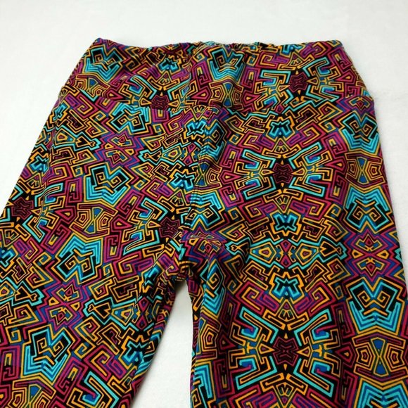 NWOT LulaRoe One Size Leggings  Womens Size 0-12  OS Stretch Pants Multicolor - Picture 2 of 6